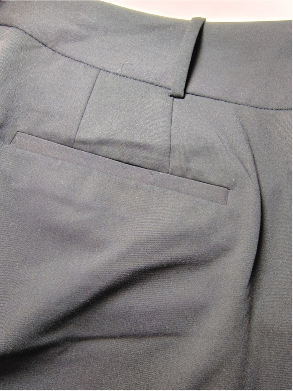 Liz Claiborne Career Woman Audra Classic Slim Leg Pants 20W Black Career Office - Picture 6 of 13
